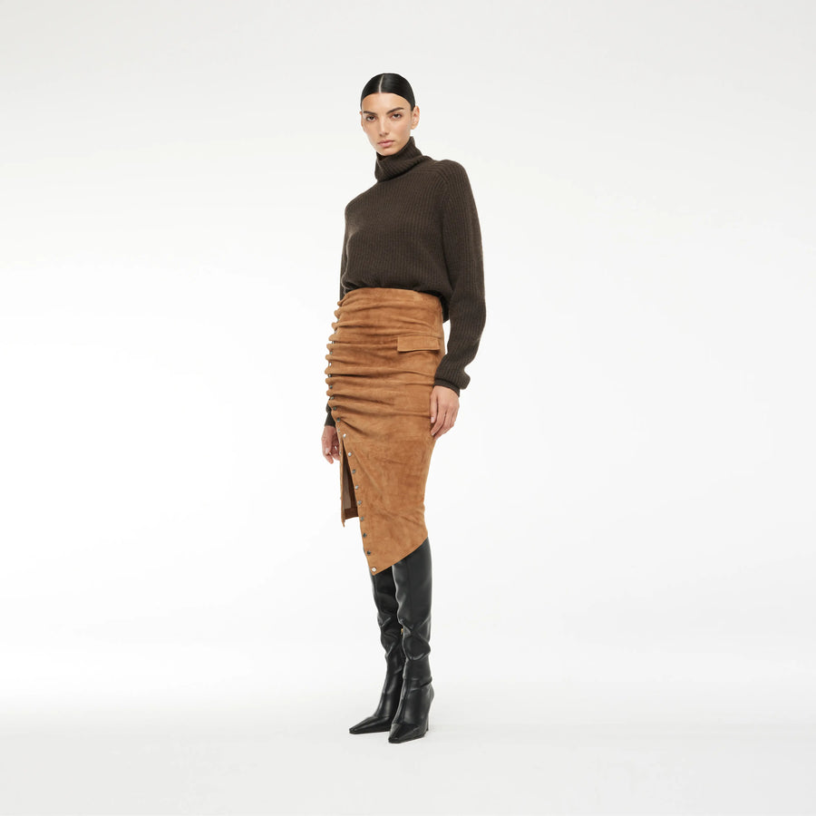 CASHMERE SWEATER IN BROWN