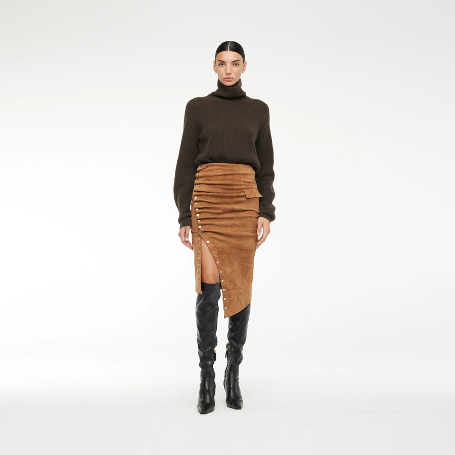 CASHMERE SWEATER IN BROWN