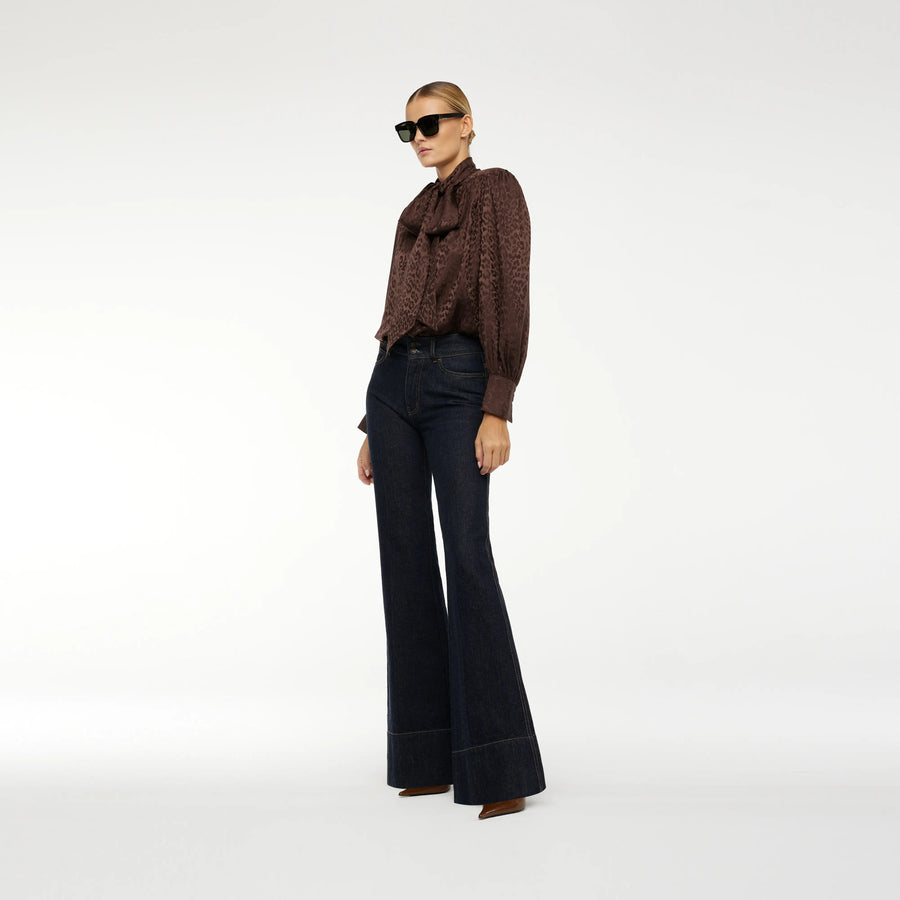 70TH ORGANIC DENIM  PANTS IN DARK BLUE
