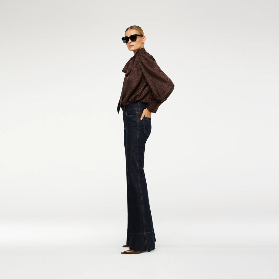 70TH ORGANIC DENIM  PANTS IN DARK BLUE