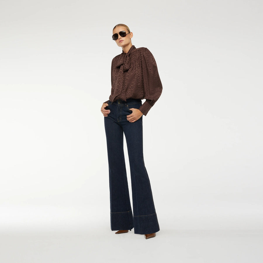 70TH ORGANIC DENIM  PANTS IN DARK BLUE