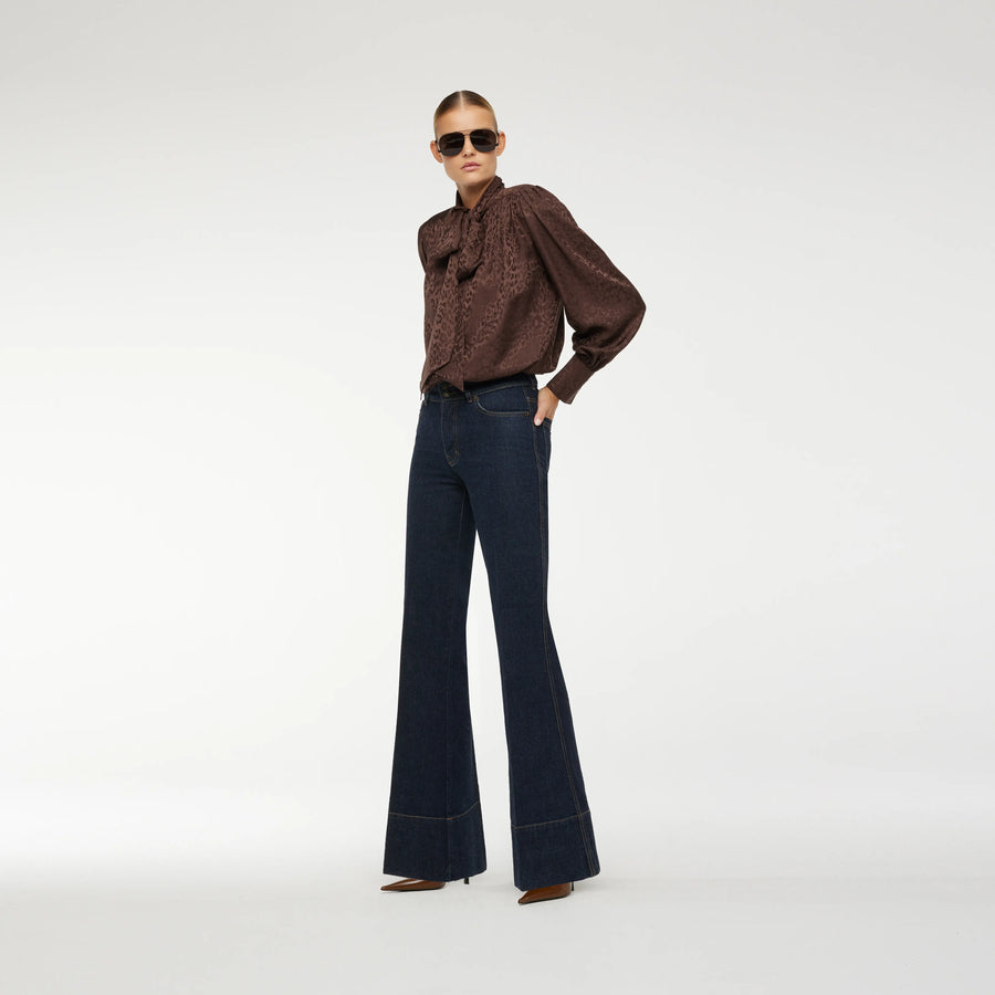 70TH ORGANIC DENIM  PANTS IN DARK BLUE
