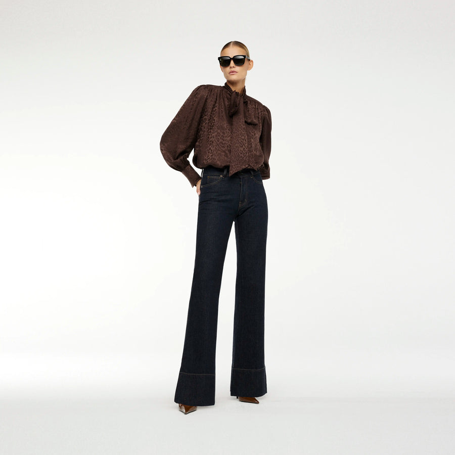 70TH ORGANIC DENIM  PANTS IN DARK BLUE