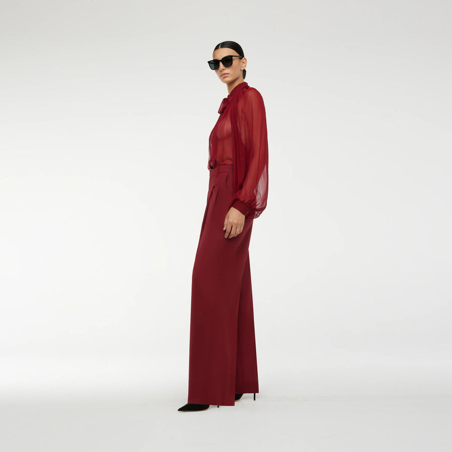 LOOSE FIT PANTS IN NEW RED